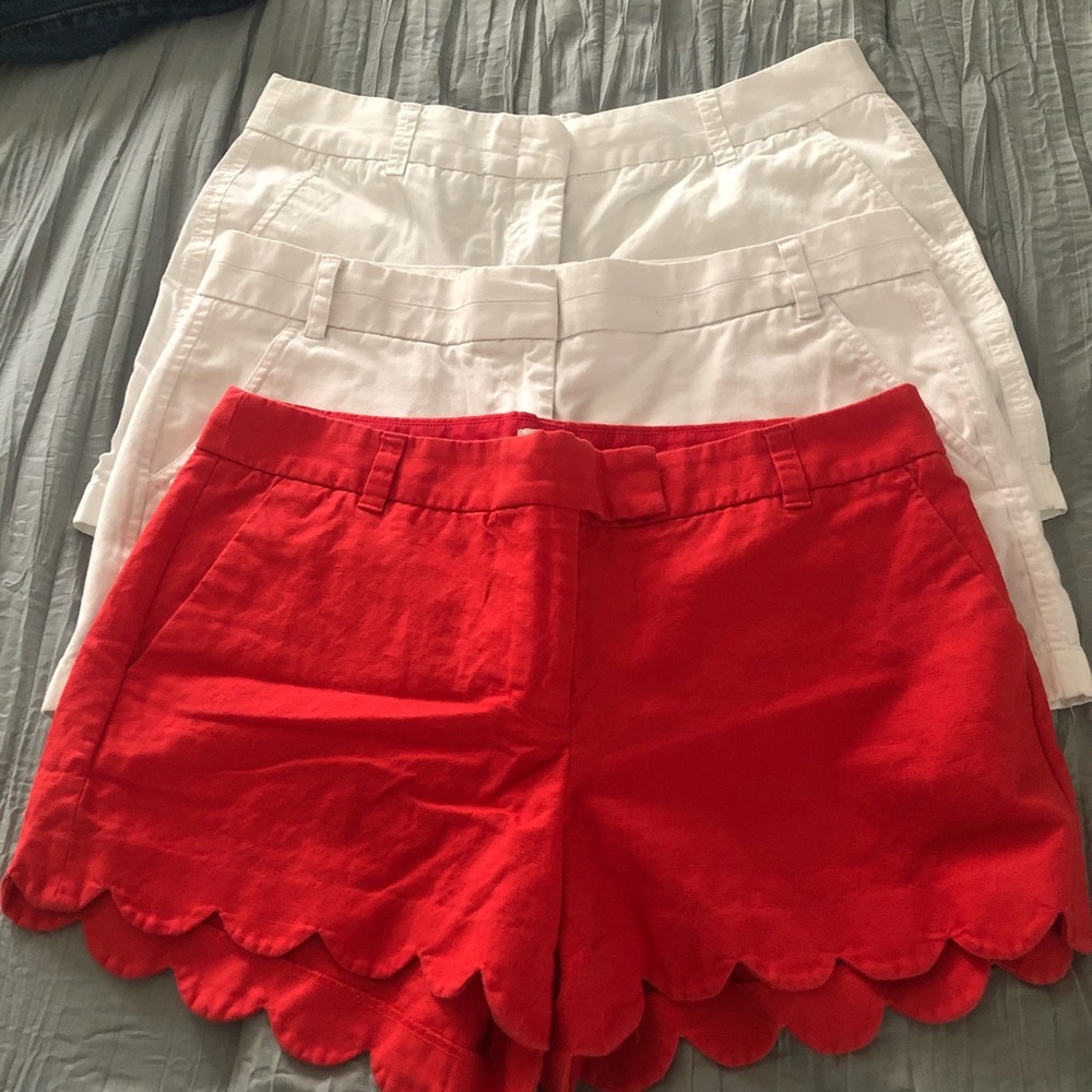 3m J.Crew shorts- size 10 lot of 3